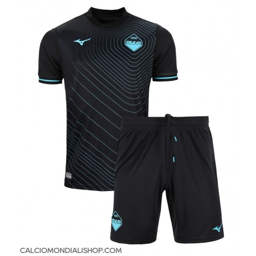 Maglie da calcio Lazio Terza Maglia Bambino 2024-25 Manica Corta (+ Pantaloni corti)